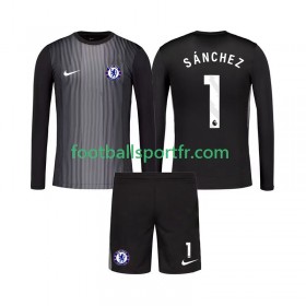 Tenue Chelsea Robert Sanchez 1 Gardien Enfant Domicile 2025-2026 Maillot de Foot ML